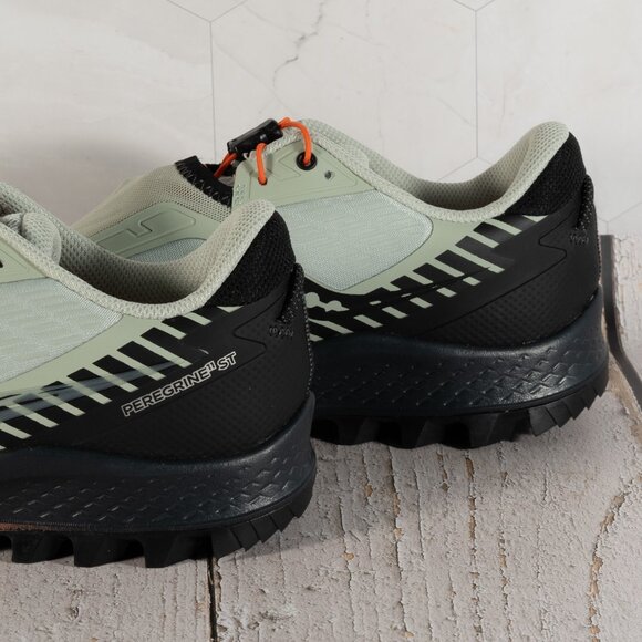 Saucony Men's Peregrine 11 St Trail Running Shoe, Tide/Black, Size 8 - Picture 12 of 14